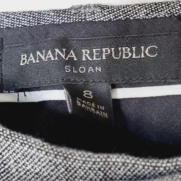 BANANA REPUBLIC Grey Sloan Slim Trousers - Picture 5 of 5